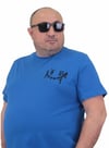 Mocgrande Erkek Büyük Beden Sıfır Yaka Tişört Gang 24132 SAKS