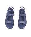 Mocgrande Erkek Hakiki Deri Comfort Sandalet 15120 LACIVERT