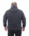 MocGrande Fermuarlı Kapuşonlu Büyük Beden Sweat Adventure 23220 LACIVERT