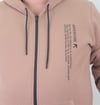 MocGrande Fermuarlı Kapuşonlu Büyük Beden Sweat Adventure 23220 S.KAHVE