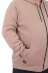 MocGrande Fermuarlı Kapuşonlu Büyük Beden Sweat Adventure 23220 S.KAHVE