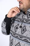 MocGrande Sweatshirt Oduncu Polo Yaka Fermuarlı 22220