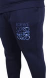 Erkek Büyük Beden 3 İplik Eşofman Takım Loewe TK25607 LACIVERT