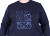 Erkek Büyük Beden 3 İplik Eşofman Takım Loewe TK25607 LACIVERT
