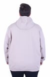 Erkek Büyük Beden Kapüşonlu Sweat Double Face DSQ 25712 BEJ