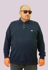 Erkek Büyük Beden Polo Yaka Sweat Lcs.24401 LACIVERT