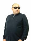 Erkek Büyük Beden Polo Yaka Sweat Tmy.24402 LACIVERT