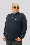 Erkek Büyük Beden Polo Yaka Sweat Lcs.24401 LACIVERT