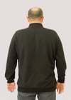 Erkek Büyük Beden Polo Yaka Sweat PRD 24405 SIYAH