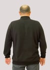 Erkek Büyük Beden Polo Yaka Sweat Lcs.24401 SIYAH