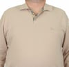 Erkek Büyük Beden Polo Yaka Sweat Brb 24400 BEJ