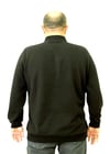 Erkek Büyük Beden Polo Yaka Sweat Tmy.24402 SIYAH