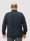Erkek Büyük Beden Polo Yaka Sweat Brb 24400 LACIVERT