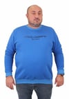 Erkek Büyük Beden Sıfır Yaka Sweat DG 23207 SAKS