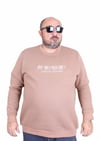 Erkek Büyük Beden Sıfır Yaka 3ip Sweat BRB 24201 S.KAHVE
