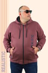 Starbattal Büyük Beden Erkek 3ip Sweat Realistic 22738 LILA