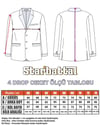 Starbattal Erkek Büyük Beden 4 Drop Blazer Sedef Ceket 500606 KAHVERENGİ