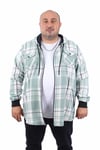 Starbattal Büyük Beden Kapüşonlu Sweat Çıft Cep 22205-1634