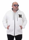 Starbattal Büyük Beden Fermuarlı Sweat M 23217 EKRU