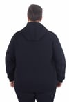 Starbattal Büyük Beden Unisex Kapüşonlu 3ip Sweat 11701 LACIVERT