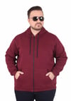 Starbattal Büyük Beden Unisex Kapüşonlu 3ip Sweat 11701 MURDUM