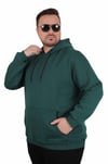 Starbattal Büyük Beden Erkek Basic Sweat Kapüşonlu 11700 NEFTI