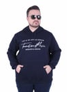 Starbattal Büyük Beden 3ip Kapüşonlu Sweat Let's Go 25720 LACIVERT
