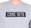 Starbattal Erkek Büyük Beden Sıfır Yaka 3ip Sweat Core 1975 24209 GRI MELANJ