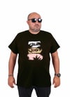 Starbattal Erkek Büyük Beden Sıfır Yaka Tişört Palm Beach 25188 SIYAH