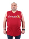 Büyük Beden Erkek Atlet Bisiklet Yaka Emp Bordo 22125-3 Std