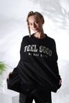 Feel Good İki İplik Tunik Siyah Ceplı