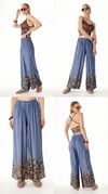 İtalyan Leopar Desen Saten PantolonshE Tekstilİtalyan Leopar Desen Saten Pantolon Haki
