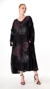 İtalyan Oversize Keten Elbise