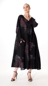 İtalyan Oversize Keten Elbise