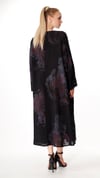 İtalyan Oversize Keten Elbise