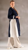 İtalyan Style Asterli Trençkot lacivertshE Tekstilİtalyan Style Asterli Trençkot Lacivert