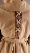 İtalyan Style Asterli Trençkot TaşshE Tekstilİtalyan Style Asterli Trençkot Taş