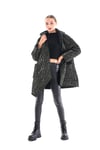 İthal Kumaş Dark Jungle Yeşil Kapitone MontshE Tekstilİthal Kumaş Dark Jungle Yeşil Kapitone Mont