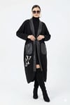 Oversize Önü Kepçeli HirkashE TekstilOversize Önü Kepçeli Hirka