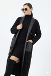 Oversize Önü Kepçeli HirkashE TekstilOversize Önü Kepçeli Hirka