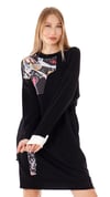 Pull Payetli Baskılı Tunık