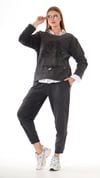 Taşlı Pamuklu Sweat