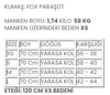 Yarasa Kol Nakışlı Yağmurluk Kapşönlu Bej