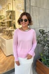 BİSİKLET YAKA BASIC İNCE TRİKO KAZAK