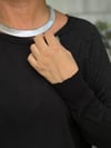 BİSİKLET YAKA SİMLİ BASIC İNCE TRİKO KAZAK