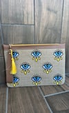 ÇOKLU GÖZ CLUTCH ÇANTA