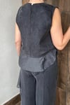 GARNİLİ BLUZ PANTOLON TAKIM - Antrasit 