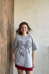 GRİ YIKAMALI MICKEY BASKILI TİŞÖRT