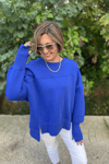 KOL DETAYLI OVERSİZE SWEATSHIRT