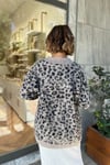 LEOPAR DESEN ŞARDONLU HIRKA